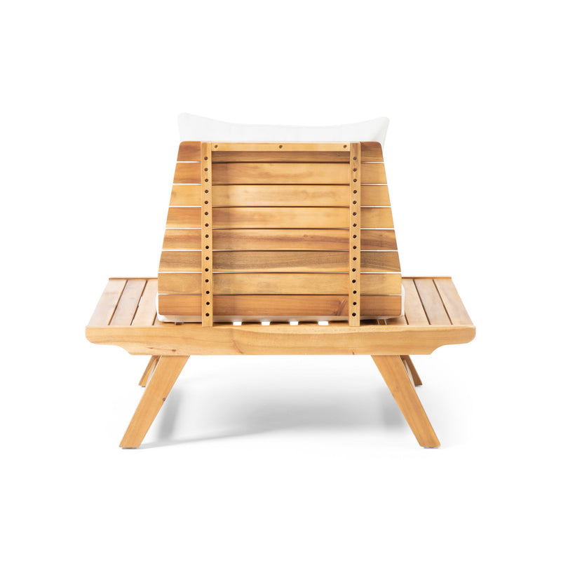 Sedona - Outdoor Club Chair With Slatted Design - R&R Furniture Gallery (Fountain Valley, CA)