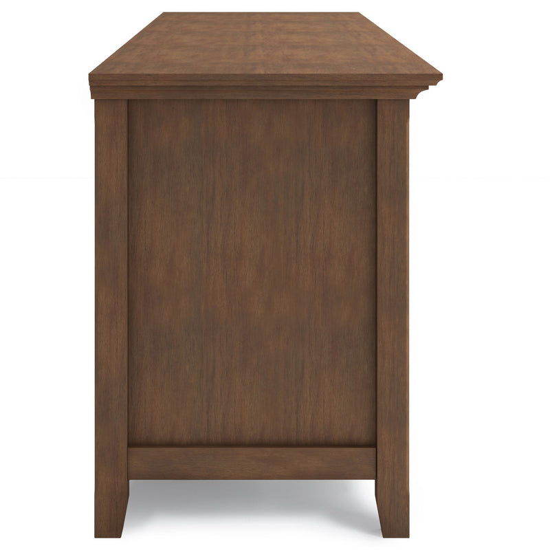Amherst - Wide TV Media Stand - Rustic Natural Aged Brown - R&R Furniture Gallery (Fountain Valley, CA)