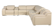 1116 - Power Reclining Italian Leather Sectional - R&R Furniture Gallery (Fountain Valley, CA)