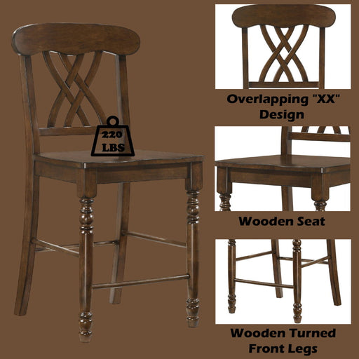 Dylan - Counter Height Chair - R&R Furniture Gallery (Fountain Valley, CA)