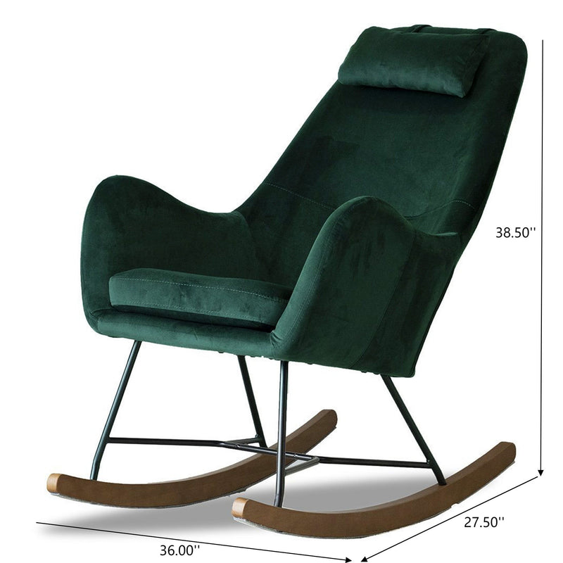 Chel - Mid-Century Modern Rocking Chair - R&R Furniture Gallery (Fountain Valley, CA)
