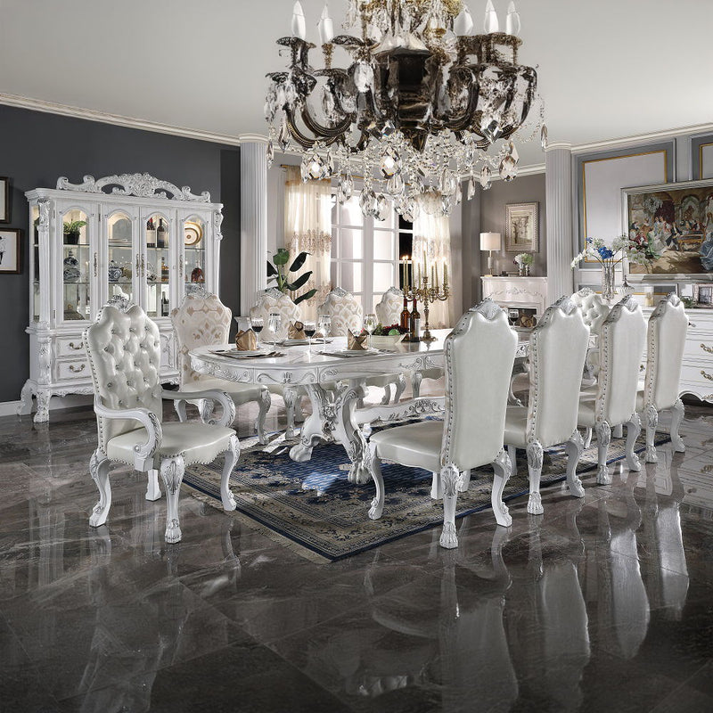 Dresden - Side Chair (Set of 2) - Fabric & Bone White - R&R Furniture Gallery (Fountain Valley, CA)