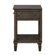 Victoria - Bedside Table With Drawer And Shelf - R&R Furniture Gallery (Fountain Valley, CA)