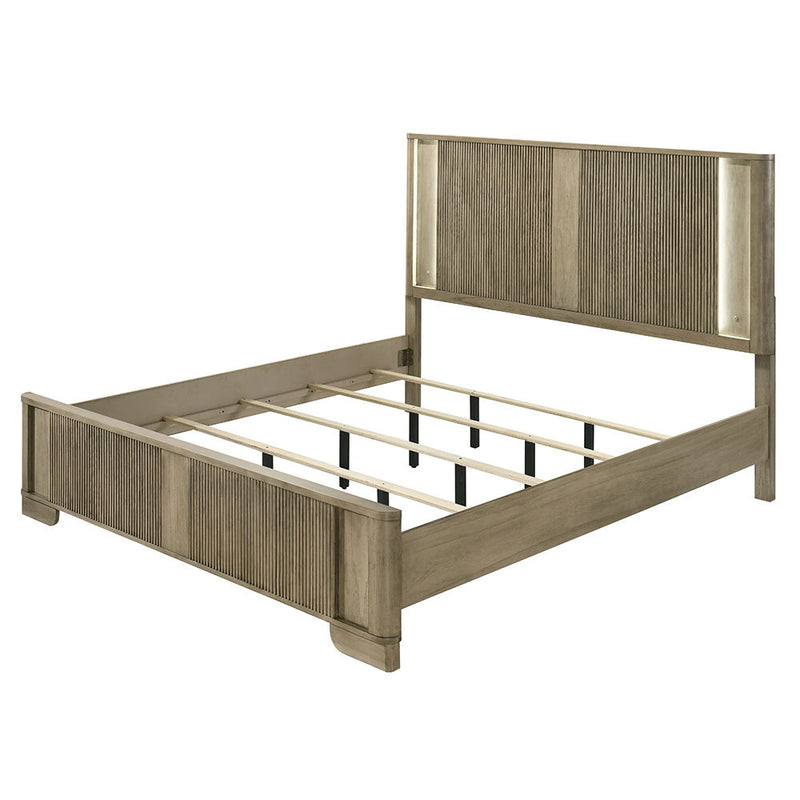 Lakkari - Bed With LED - R&R Furniture Gallery (Fountain Valley, CA)