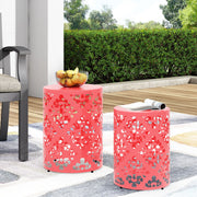 Outdoor Metal Modern Design End Table - R&R Furniture Gallery (Fountain Valley, CA)