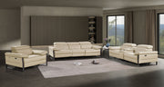 1246 - Modular Power Triple Reclining Sofa, Console Loveseat, And Chair Set With Power Headrests - R&R Furniture Gallery (Fountain Valley, CA)
