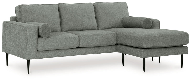 Hazela - Sofa Chaise - Charcoal - R&R Furniture Gallery (Fountain Valley, CA)