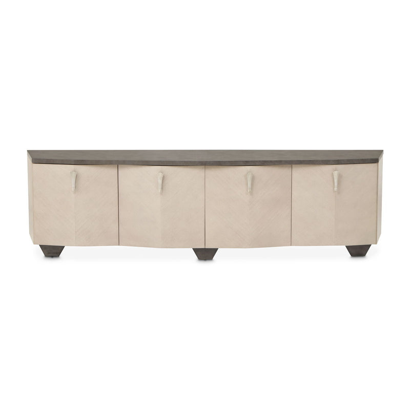 Fantosini - Media Cabinet - Silver Mist - R&R Furniture Gallery (Fountain Valley, CA)