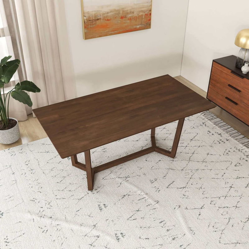 Marina - Mid-Century Modern Design Dining Table - R&R Furniture Gallery (Fountain Valley, CA)