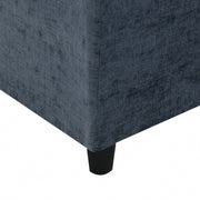 Luxe & Co. Modern modular cloud sofa bed with six seats, U-shaped sectional couch, and ottoman for stylish living room seating.