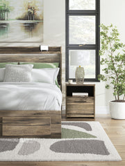 Elbrim - One Drawer Night Stand - Brown - R&R Furniture Gallery (Fountain Valley, CA)