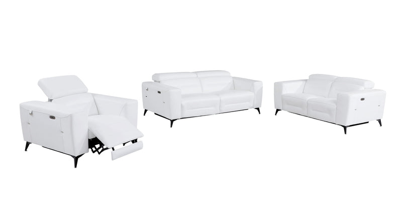 989 - Power Reclining Set With Power Headrest - R&R Furniture Gallery (Fountain Valley, CA)