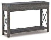 Freedan - Console Sofa Table - Grayish Brown - R&R Furniture Gallery (Fountain Valley, CA)