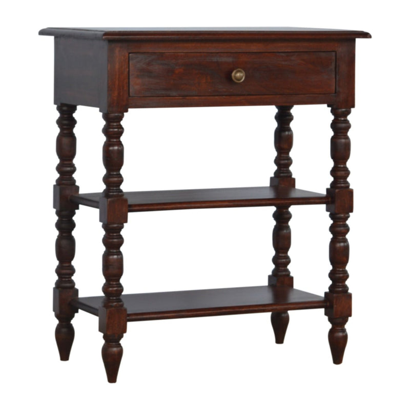 Turned Legs Side Table - R&R Furniture Gallery (Fountain Valley, CA)