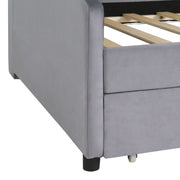 Luxurious Upholstered Platform Bed With Storage Drawers - R&R Furniture Gallery (Fountain Valley, CA)