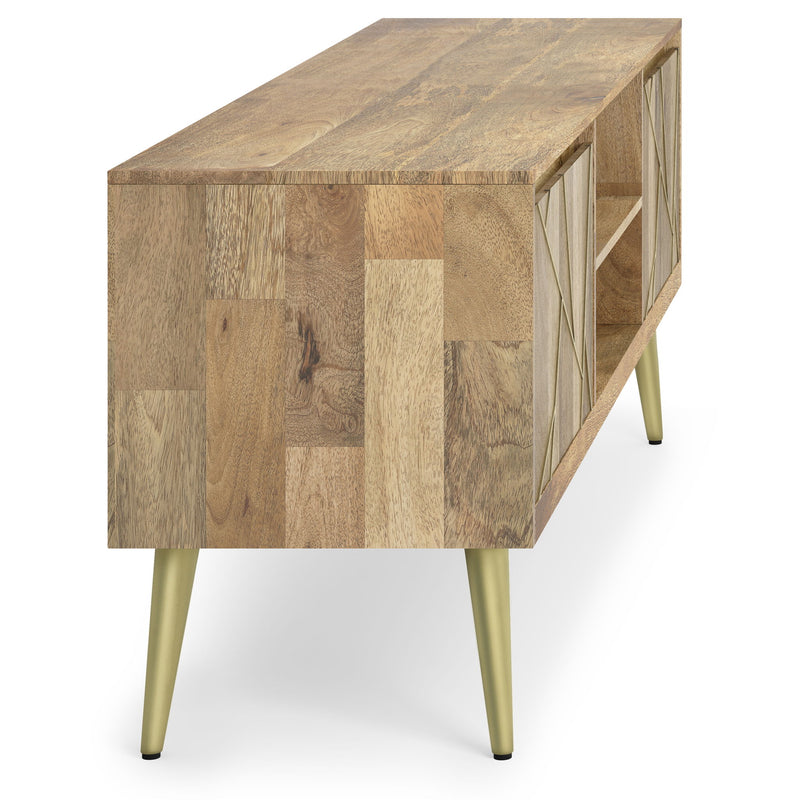 Jager - TV Media Stand - Natural - R&R Furniture Gallery (Fountain Valley, CA)