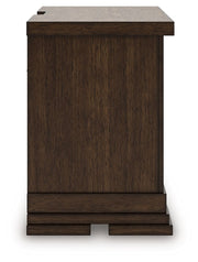 Taffenbrook - Three Drawer Night Stand - Medium Brown - R&R Furniture Gallery (Fountain Valley, CA)