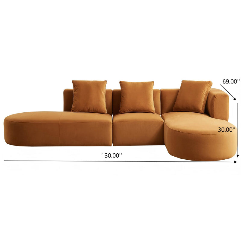 Orby - Stylish Sectional Sofa - R&R Furniture Gallery (Fountain Valley, CA)
