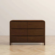 Lionel - 6 Drawer Dresser - Brown - R&R Furniture Gallery (Fountain Valley, CA)