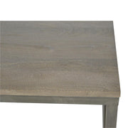 Cross Metal Coffee Table - Pewter - R&R Furniture Gallery (Fountain Valley, CA)