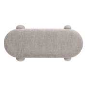 Hugo - Oval Fully Upholstered Storage Bench - R&R Furniture Gallery (Fountain Valley, CA)