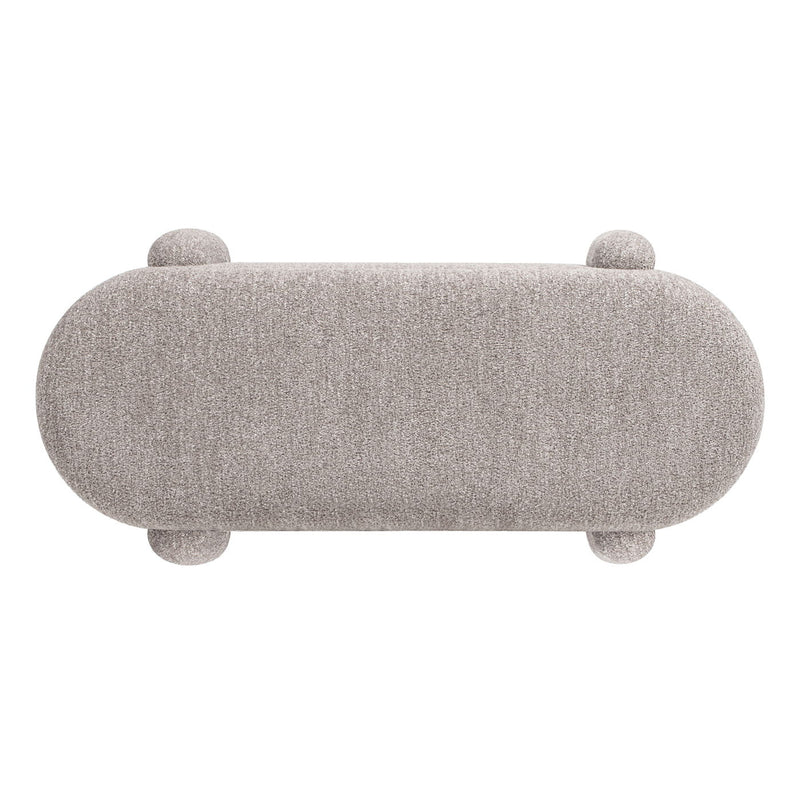 Hugo - Oval Fully Upholstered Storage Bench - R&R Furniture Gallery (Fountain Valley, CA)