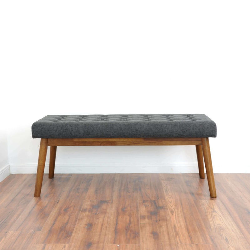 Delilah - Modern Bench - Gray - R&R Furniture Gallery (Fountain Valley, CA)