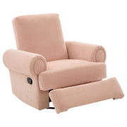 Manual Swivel Recliner Rocker Chair With Adjustable Backrest - R&R Furniture Gallery (Fountain Valley, CA)