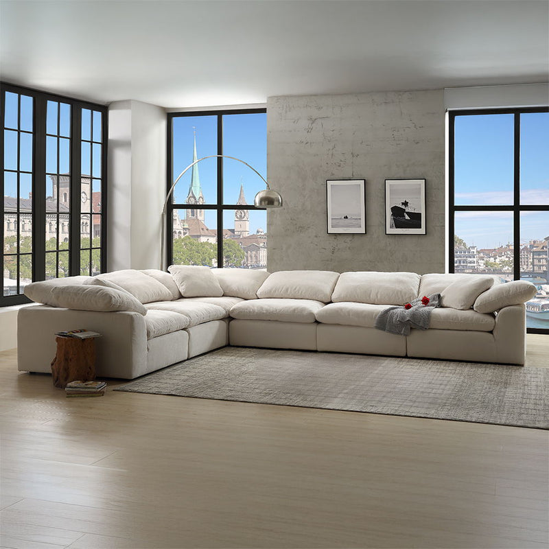 Naveen - Modular Wedge With Pillow - R&R Furniture Gallery (Fountain Valley, CA)