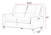 Austin - Power Reclining Sofa Set - R&R Furniture Gallery (Fountain Valley, CA)