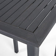 Outdoor Minimalist Acacia Wood Rectangle Bar Table - R&R Furniture Gallery (Fountain Valley, CA)