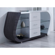 Anne - Buffet - White / Gray - R&R Furniture Gallery (Fountain Valley, CA)