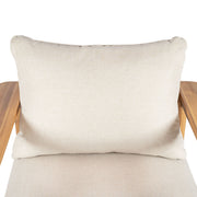 Terassi - Outdoor Lounge Chair (Set of 2) With Cushions - Beige / Light Teak - R&R Furniture Gallery (Fountain Valley, CA)