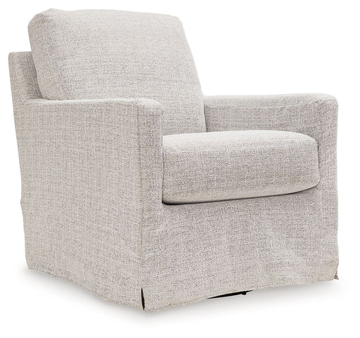 Nenana Next-Gen Nuvella - Swivel Glider Accent Chair - R&R Furniture Gallery (Fountain Valley, CA)