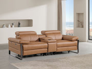 1246 - Console Loveseat With Power Headrest - R&R Furniture Gallery (Fountain Valley, CA)