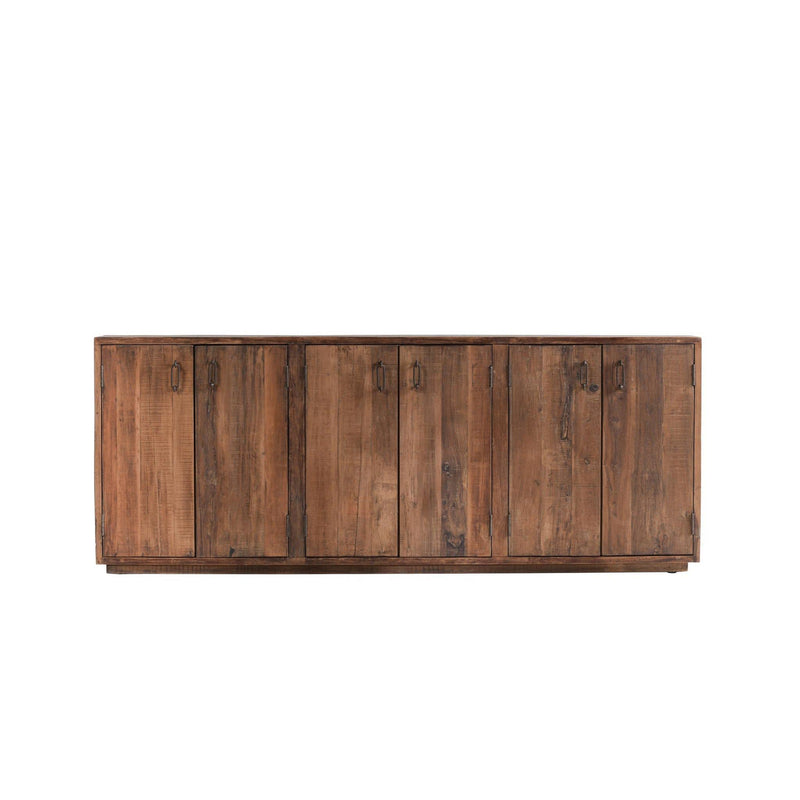 Cleo - 6 Door Buffet - Natural - R&R Furniture Gallery (Fountain Valley, CA)