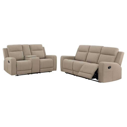 Brentwood Reclining Sofa Set - R&R Furniture Gallery (Fountain Valley, CA)
