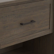 Ela - Bedside Table - Smoky Brown - R&R Furniture Gallery (Fountain Valley, CA)