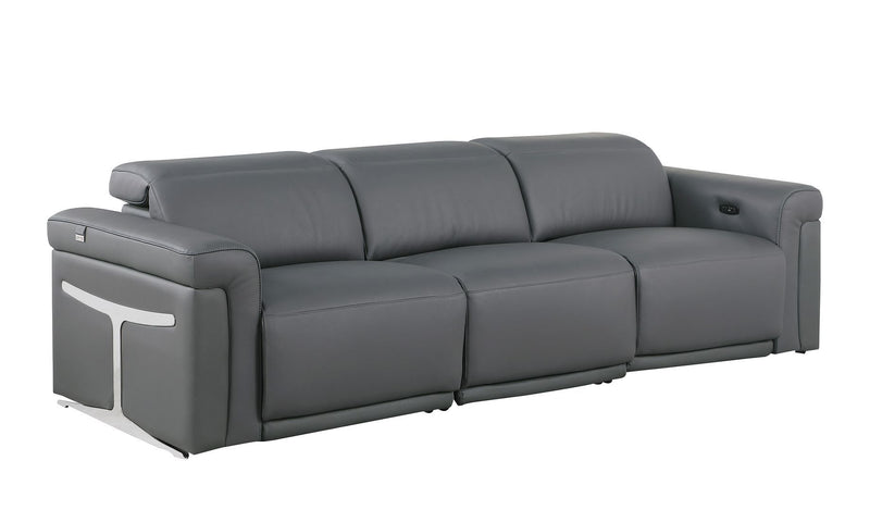 1126 - 7-Piece Modular Power Reclining Sofa, Loveseat & Chair Set In With 6 Power Recliners & Power Headrests