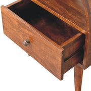 Dome Bedside Table - Brown - R&R Furniture Gallery (Fountain Valley, CA)