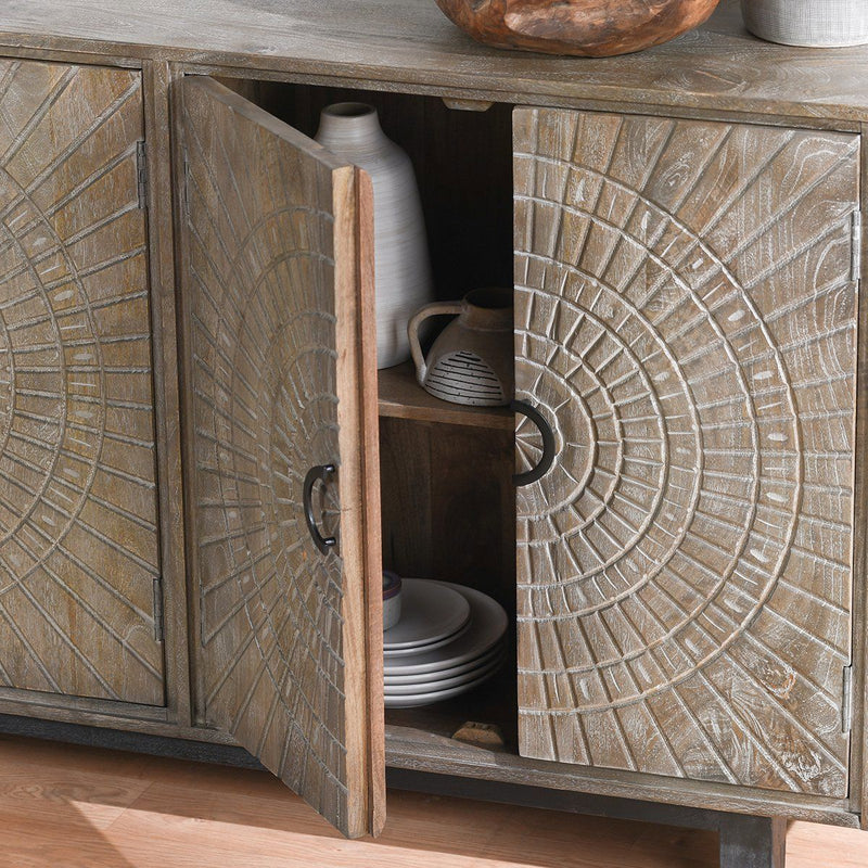 Vivienne - 4 Door Sideboard - R&R Furniture Gallery (Fountain Valley, CA)
