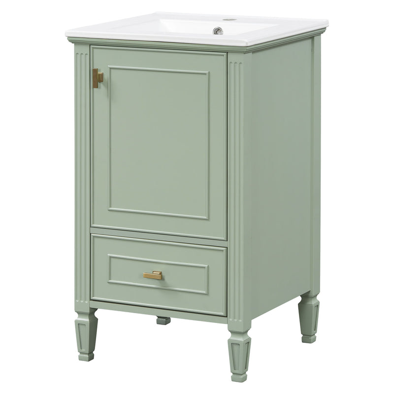 Retro Bathroom Vanity With Sink