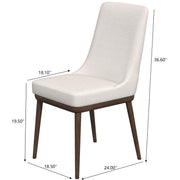 Kate - Mid-Century Modern Dining Chair (Set of 2) - R&R Furniture Gallery (Fountain Valley, CA)
