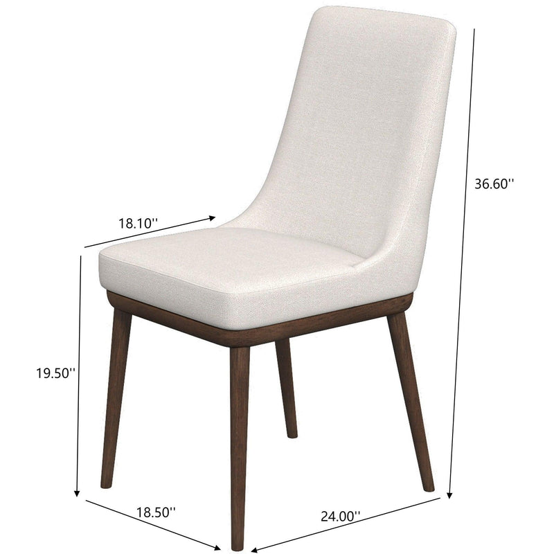 Kate - Mid-Century Modern Dining Chair (Set of 2) - R&R Furniture Gallery (Fountain Valley, CA)