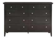Elegant Glory Furniture Hammond dresser with multiple drawers, suitable for any room, showcasing a sleek and stylish design.