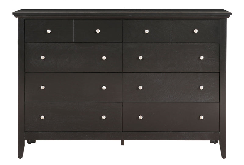 Elegant Glory Furniture Hammond dresser with multiple drawers, suitable for any room, showcasing a sleek and stylish design.