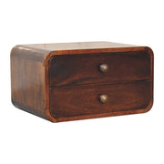 Curved Wall Mounted Bedside Nightstand - R&R Furniture Gallery (Fountain Valley, CA)