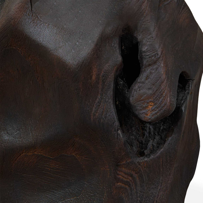 Ember Root - Teak Sculpture (Set of 2) - Black