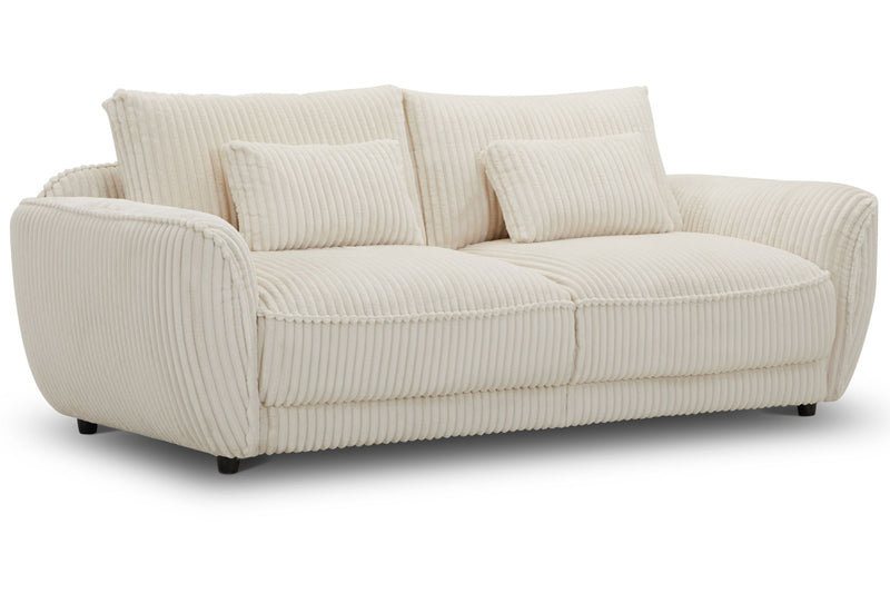 Utopia - Sofa And 2 Chair And Half - Mega Ivory - R&R Furniture Gallery (Fountain Valley, CA)