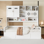 Daybed With All-In-One Cabinet And Shelf - R&R Furniture Gallery (Fountain Valley, CA)